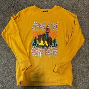 Long Live Cowboys crewneck